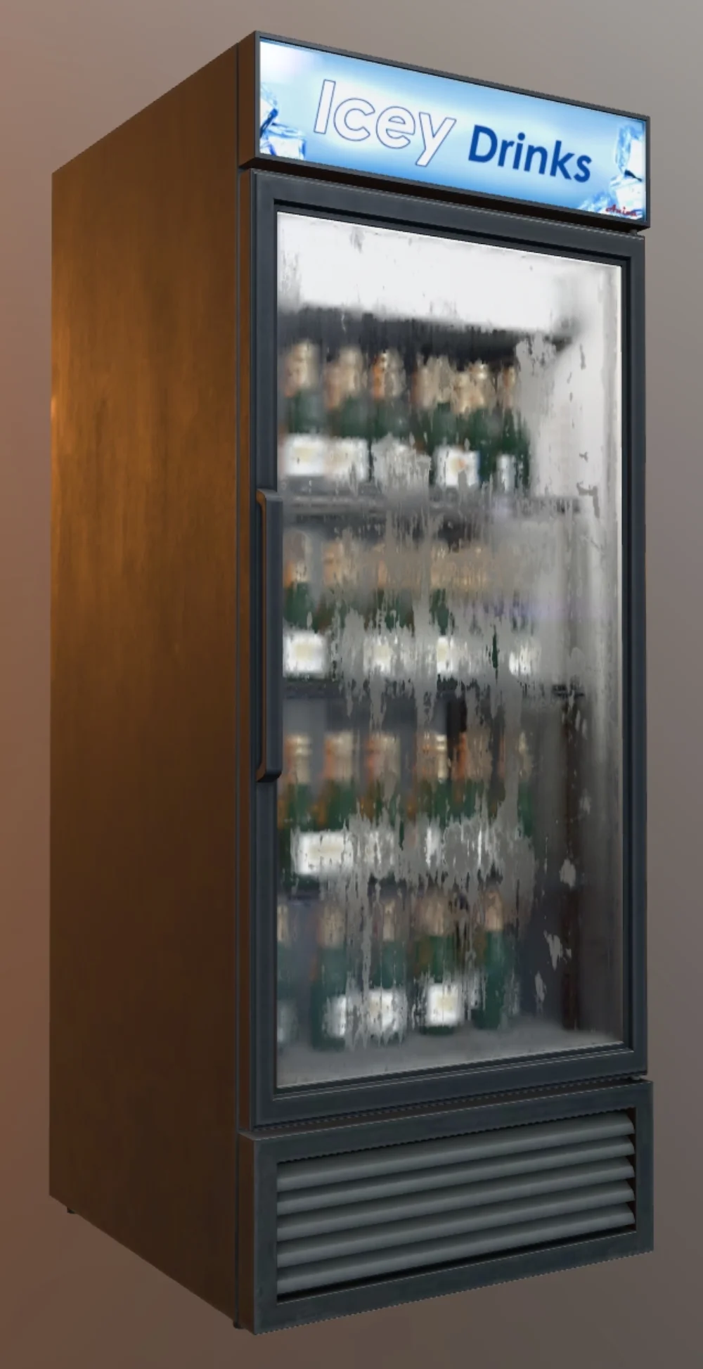 Commercial refrigerator model preview