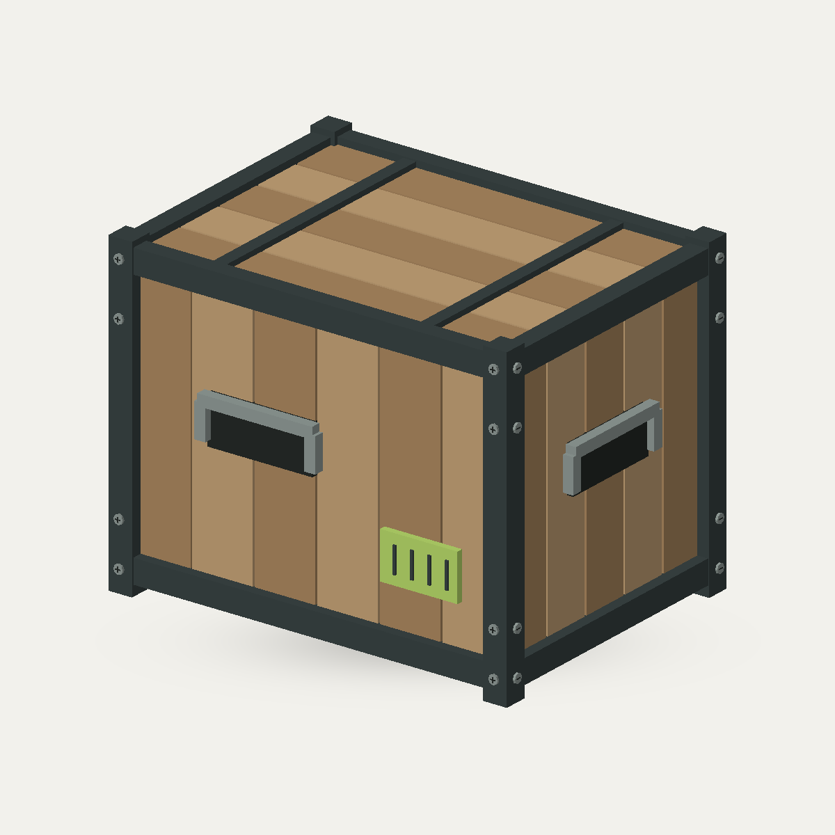 Workshop inspection crate model preview