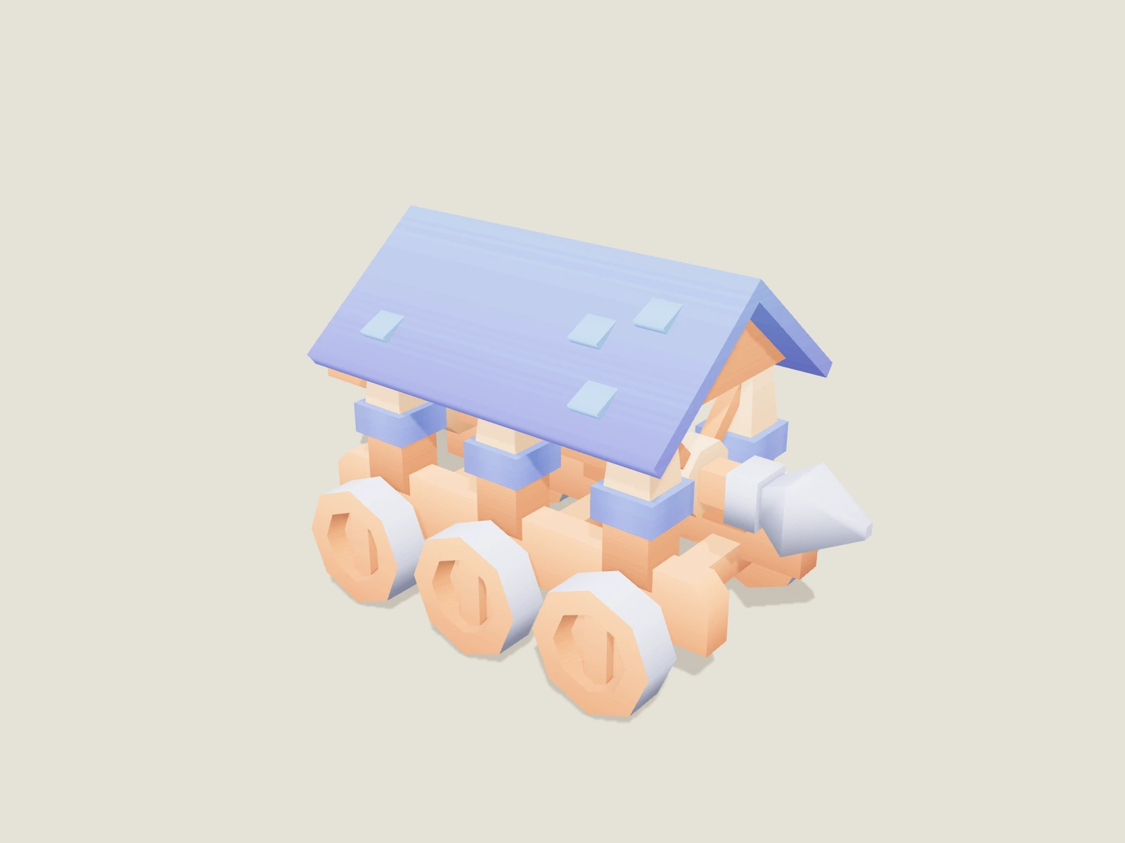 Battering ram model preview