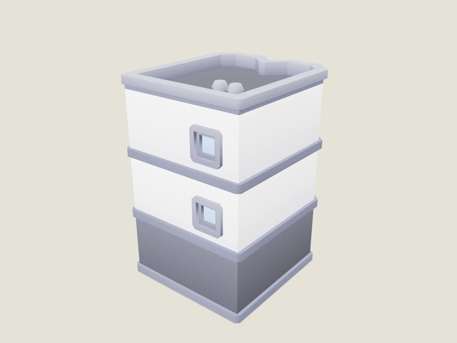 Commercial Building A model preview