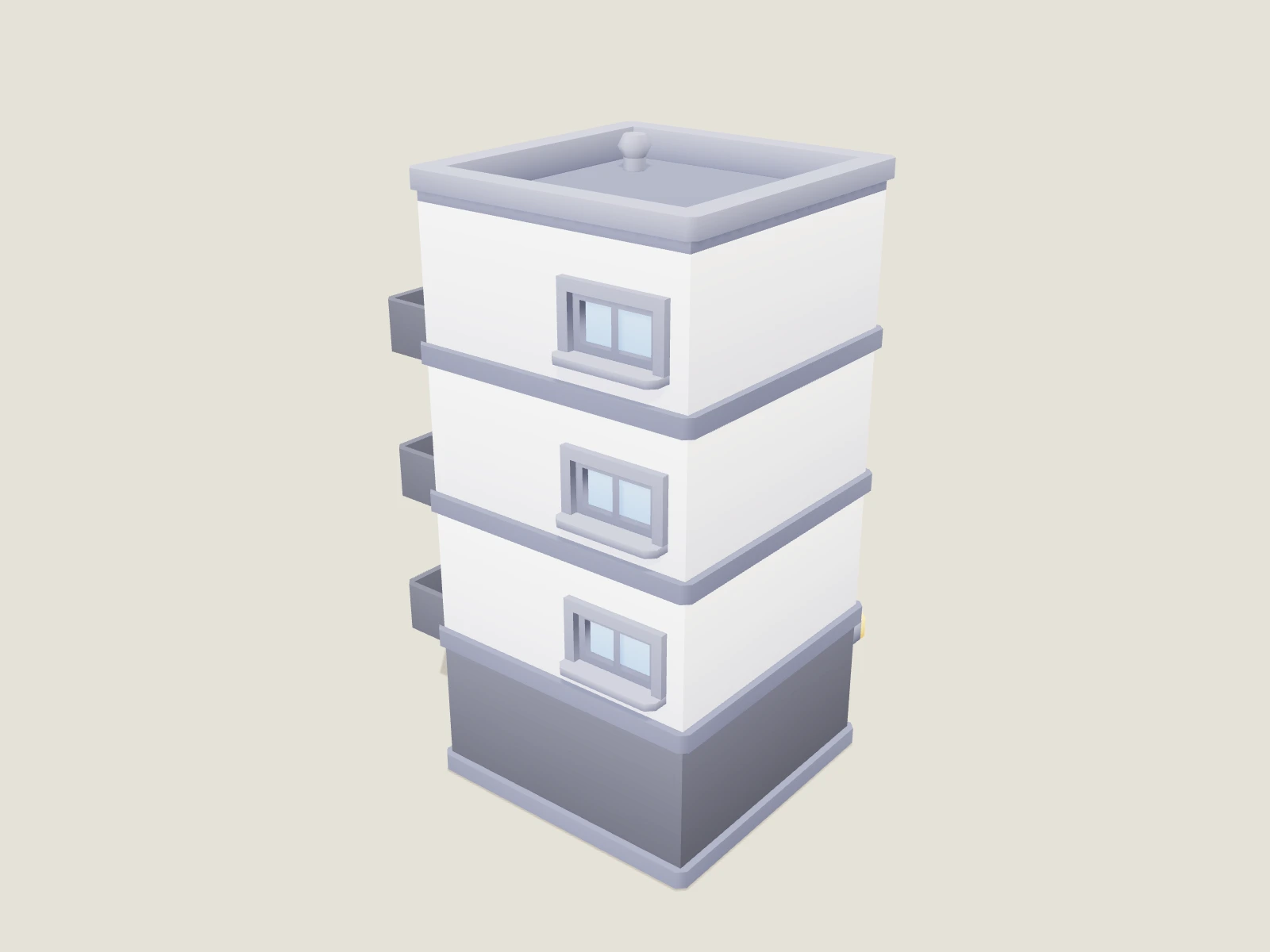 Commercial Building G model preview