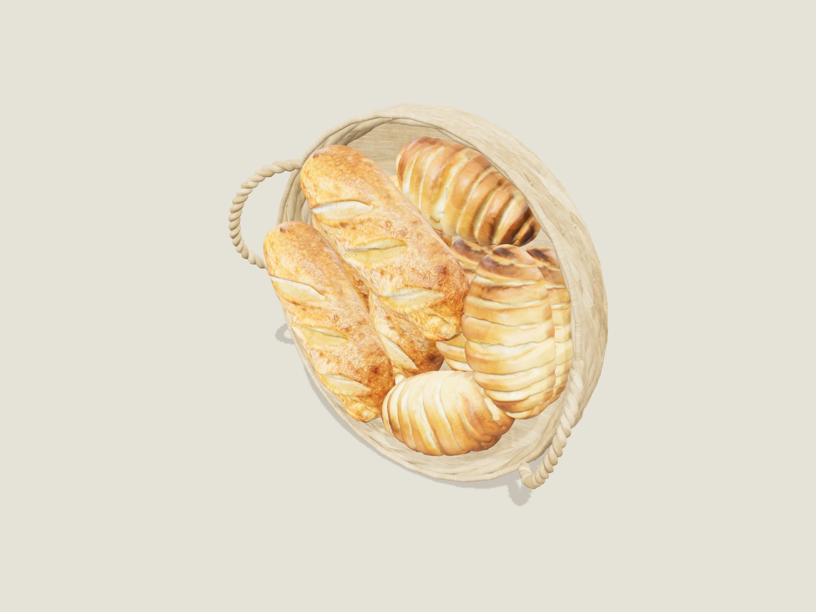 Bread Basket: model preview