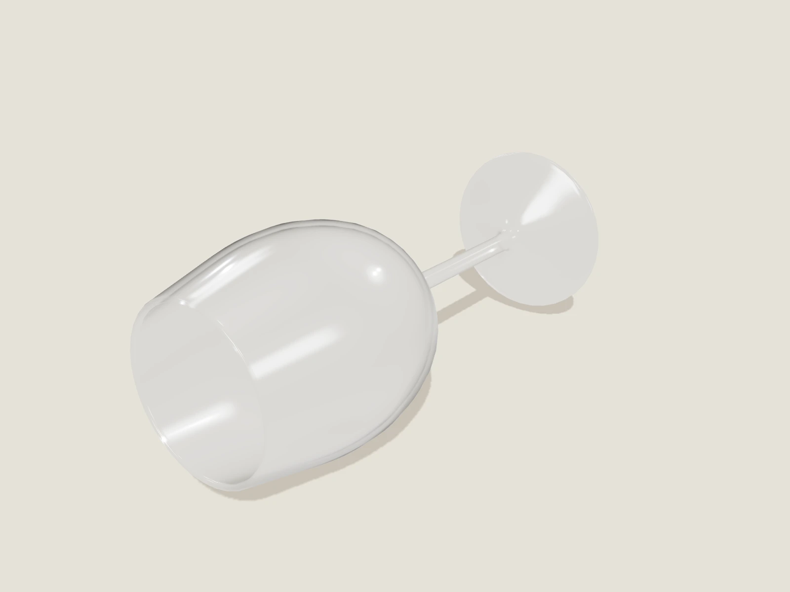 Glass Wine model preview