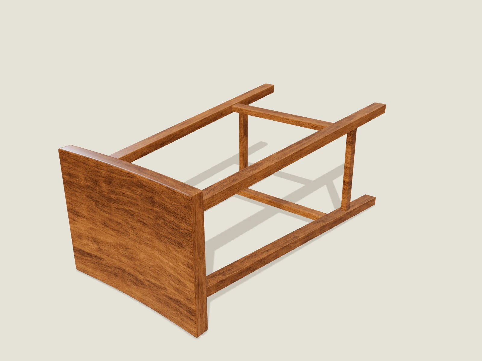 Kitchen Stool: model preview