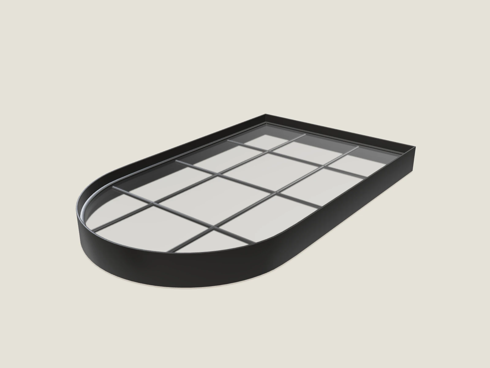 Window Arch 4ftx2ft model preview